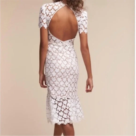 Stunning Lowry Dress By Jill Stuart Anthropologie BHLDN Collection Dress Size 6 - Picture 2 of 11